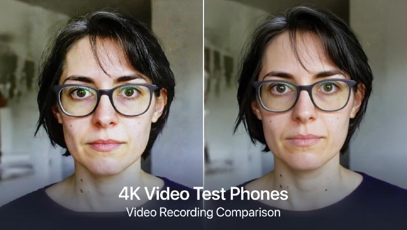 Screenshot comparison of video quality showing detail and color accuracy from the same scene captured on Tecno Phantom X versus flagship competitors
